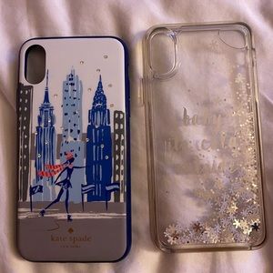 kate spade Accessories - Kate Spade iPhone X phone cases (2) kate spade Accessories - Kate Spade iPhone X phone cases (2)